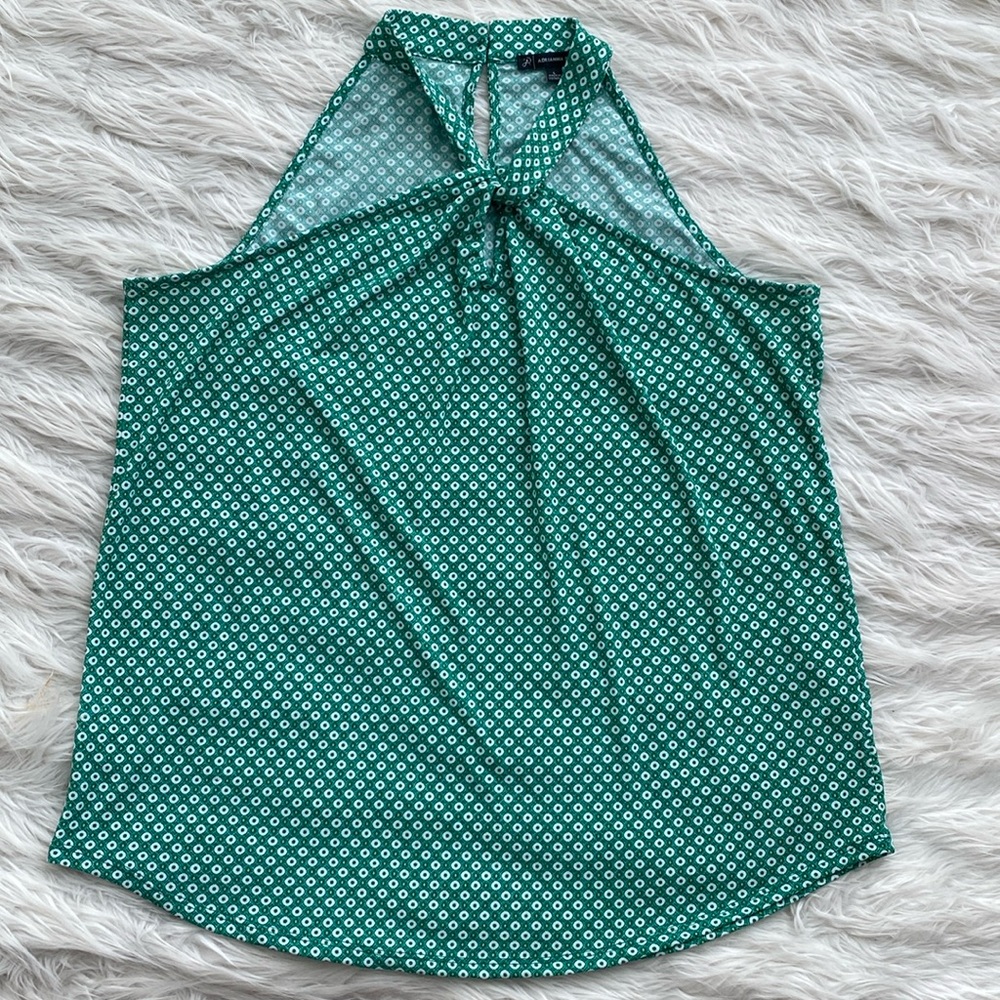Adrianna Papell | Halter Twisted Neck Top